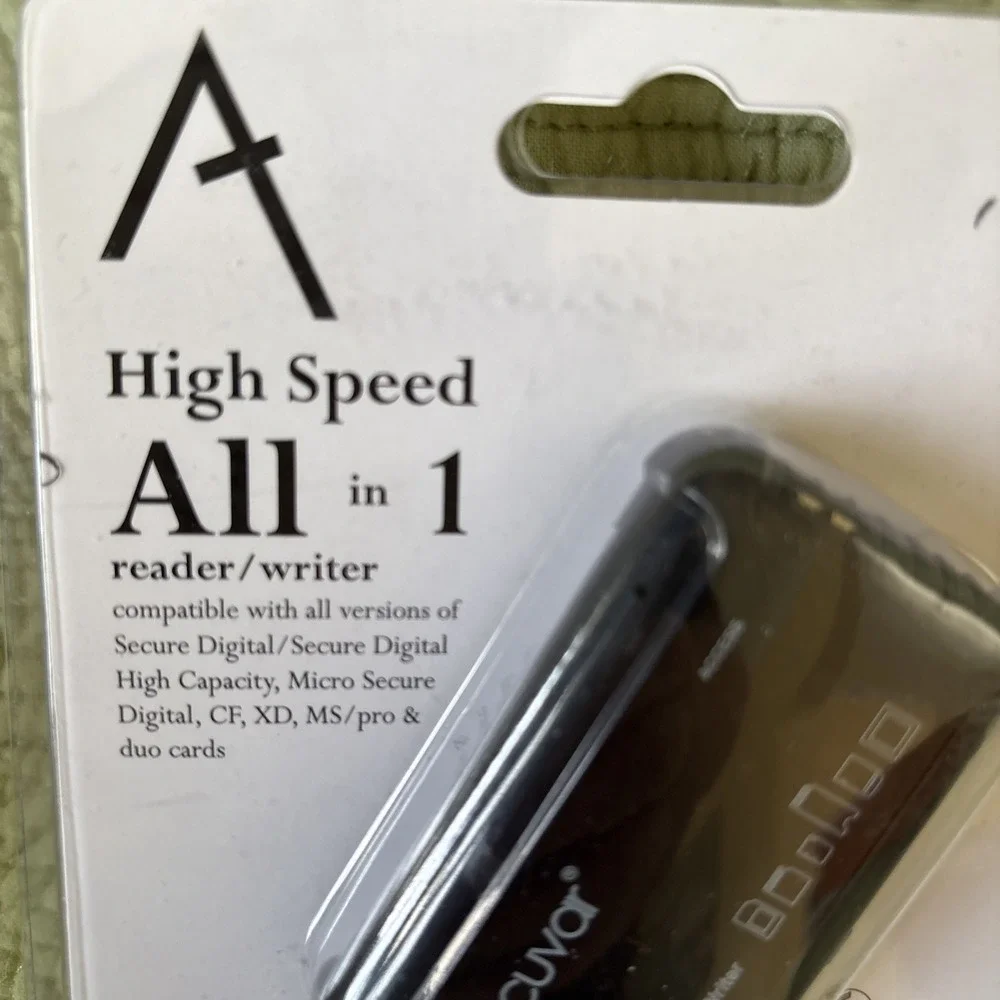 Acuvar High Speed All-in-1 USB Card Reader for SD, MicroSD, CF, MS, Multi Card